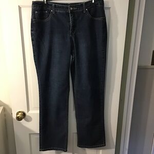 Christopher & Banks straight leg jeans, size 10